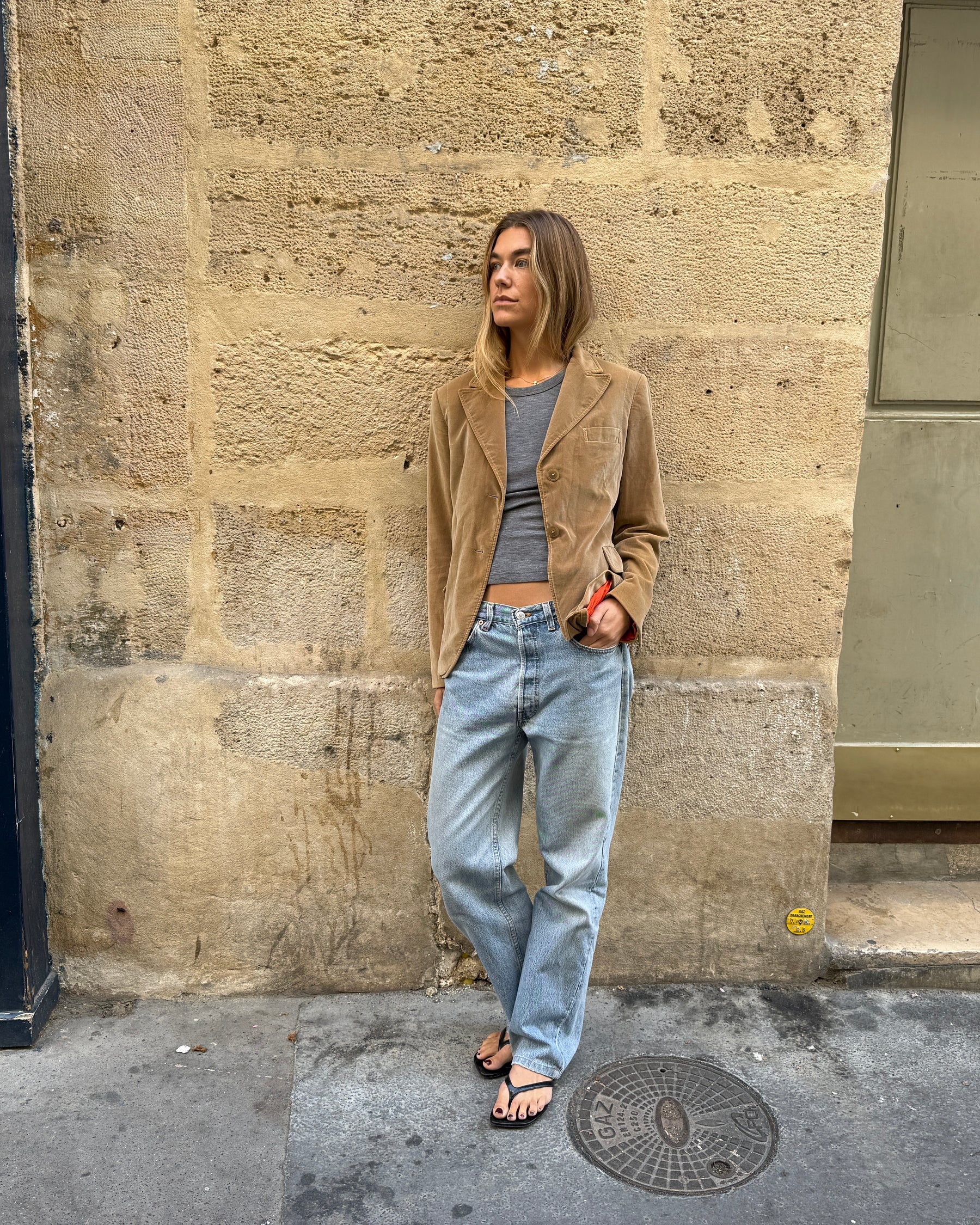 VELVET JIL SANDER BLAZER