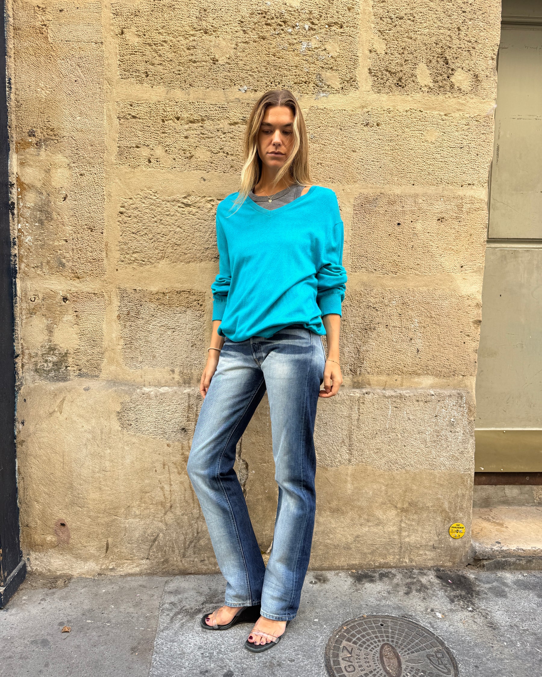 LEVI'S 501 FADED BLUE
