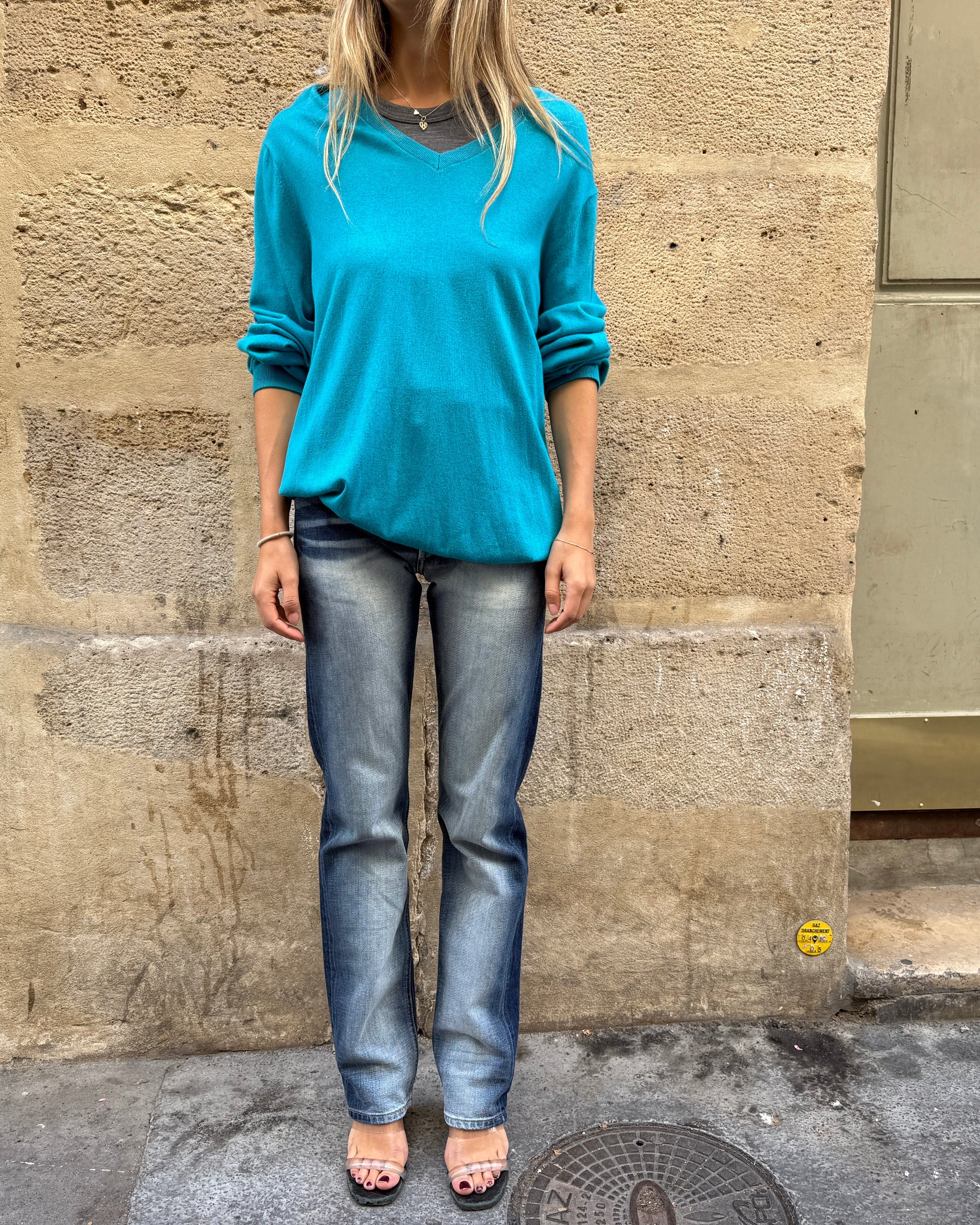 LEVI'S 501 FADED BLUE
