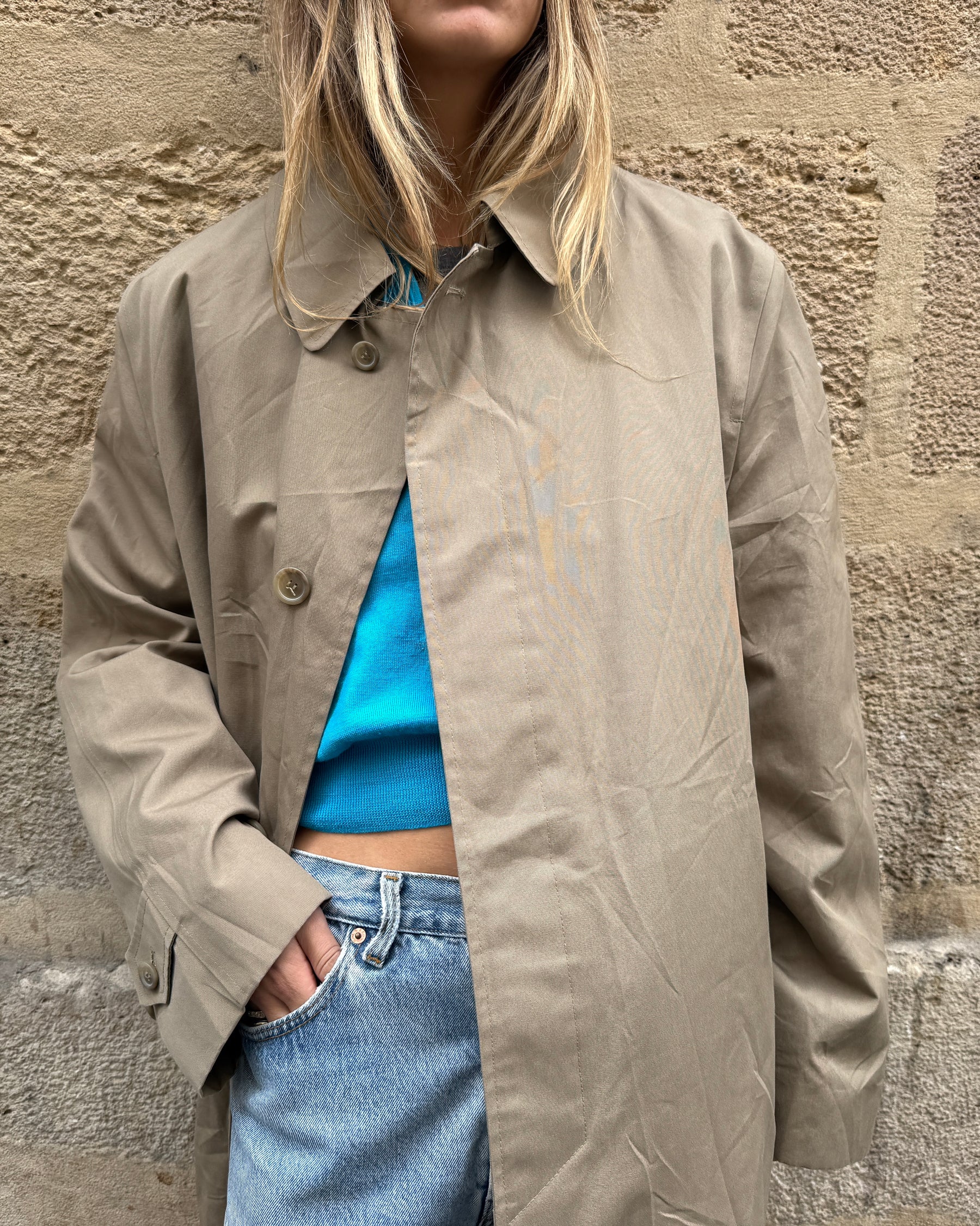 KHAKI TRENCH
