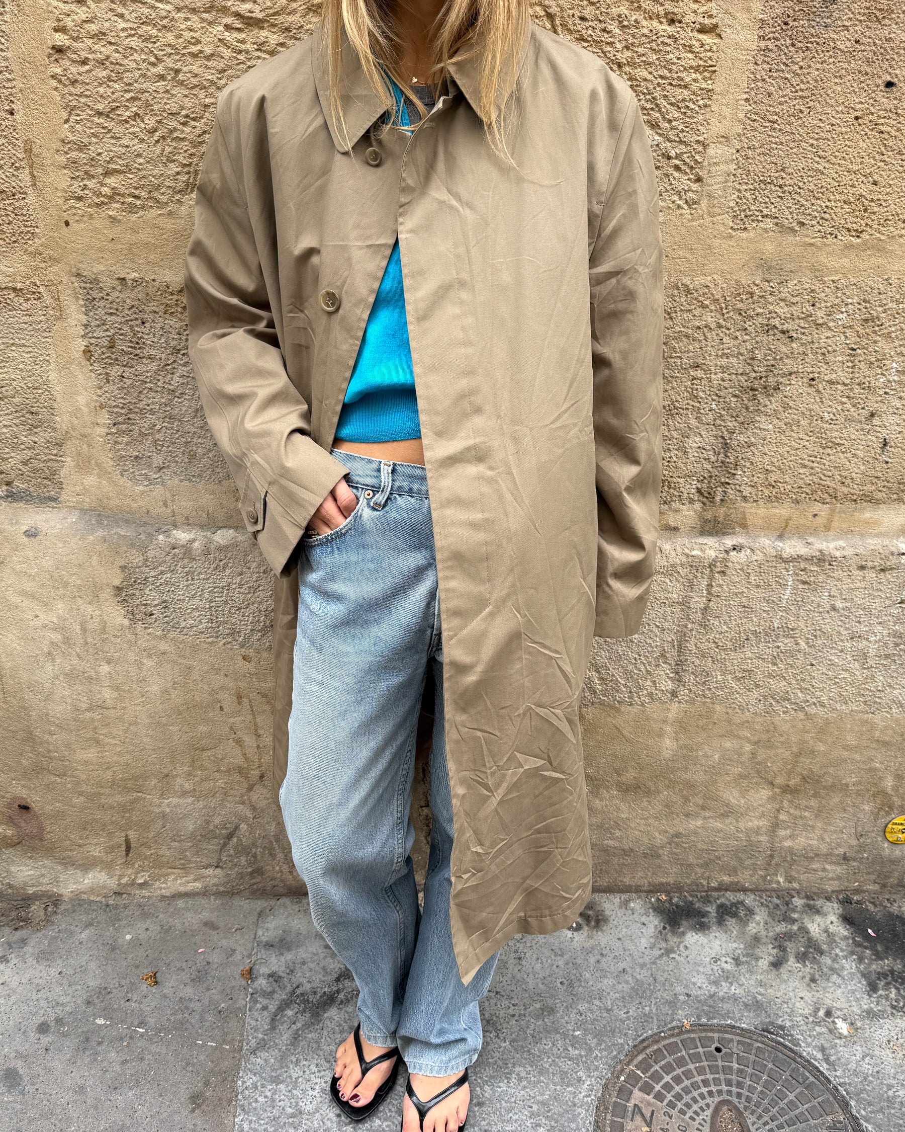 KHAKI TRENCH