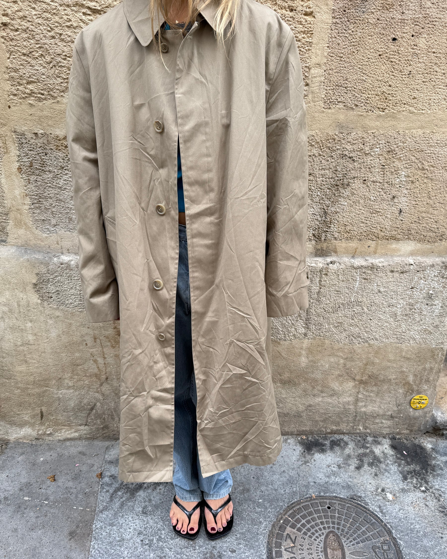 KHAKI TRENCH