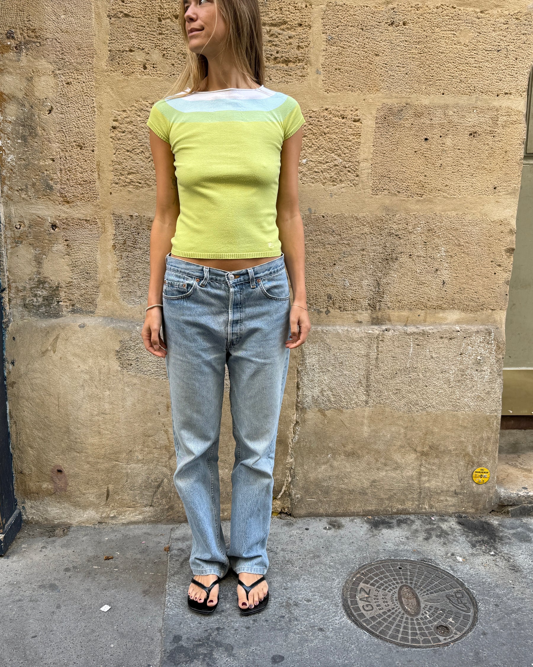 BURBERRY KNIT TOP