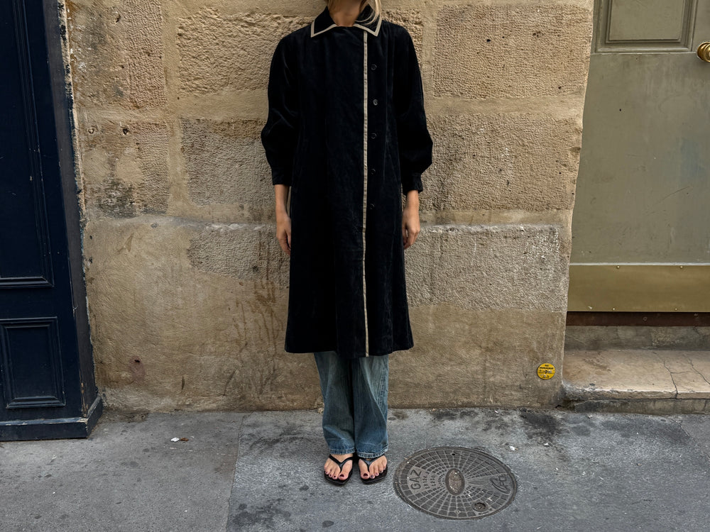 YVES SAINT LAURENT CORDUROY COAT