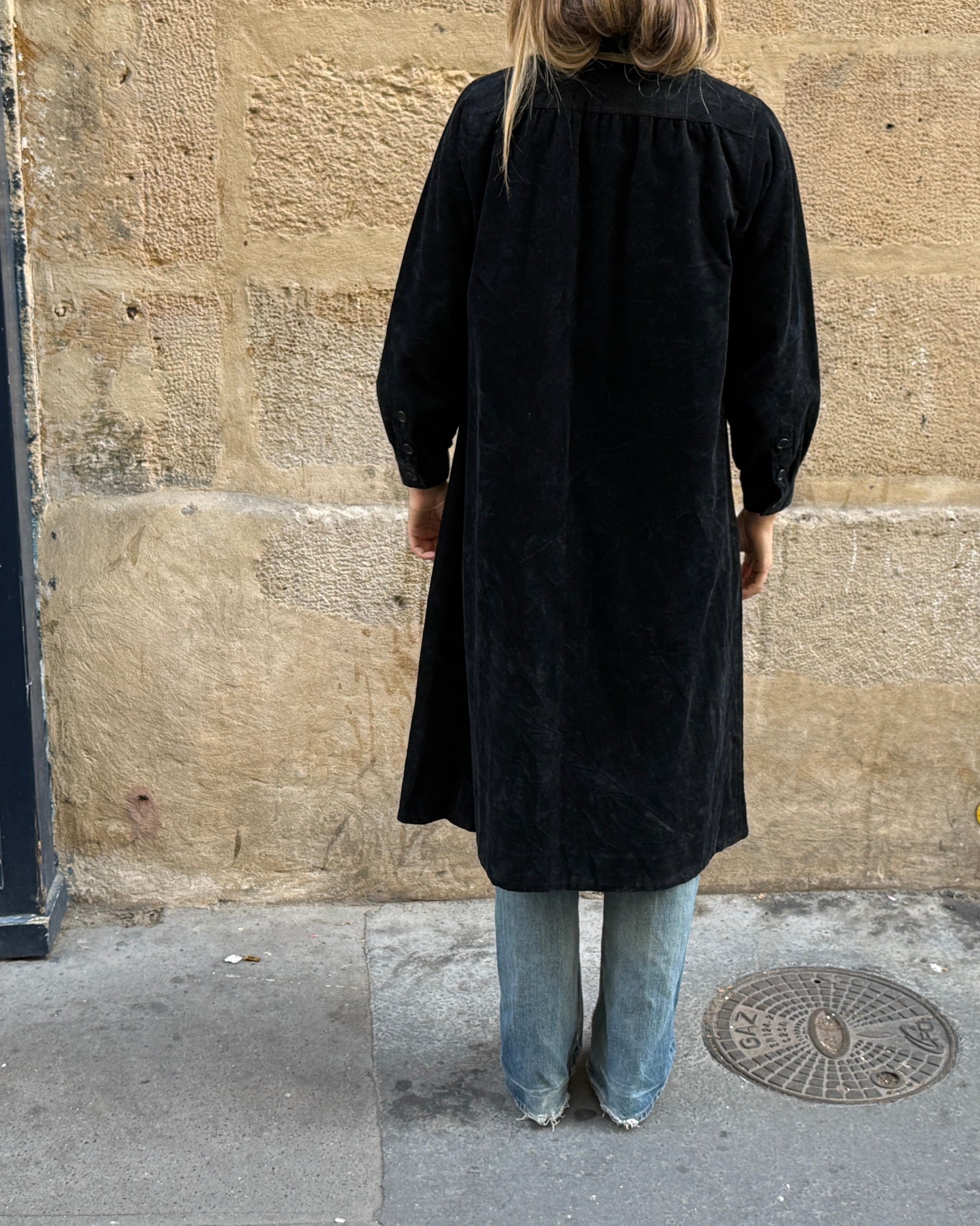 YVES SAINT LAURENT CORDUROY COAT