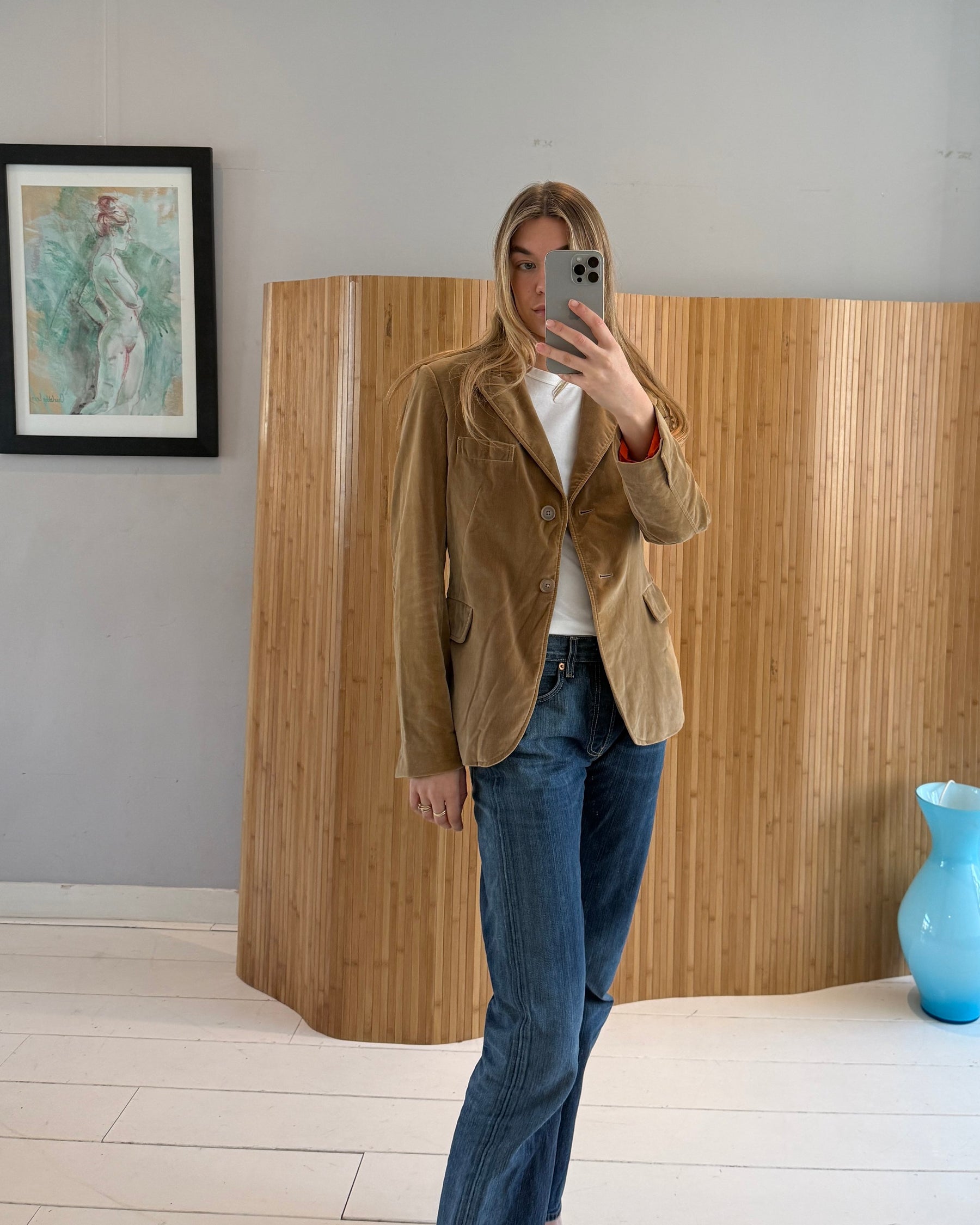 Velvet Jil Sander Blazer