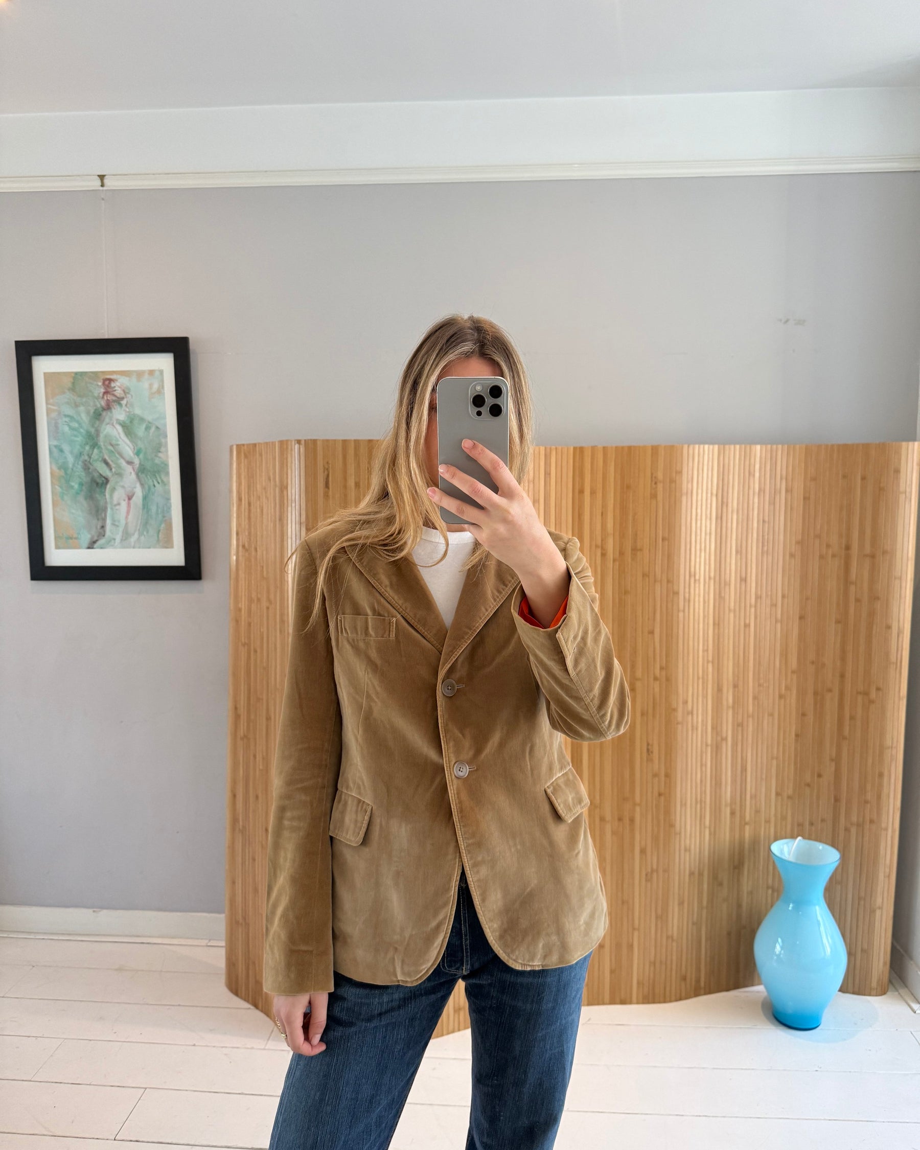 Velvet Jil Sander Blazer