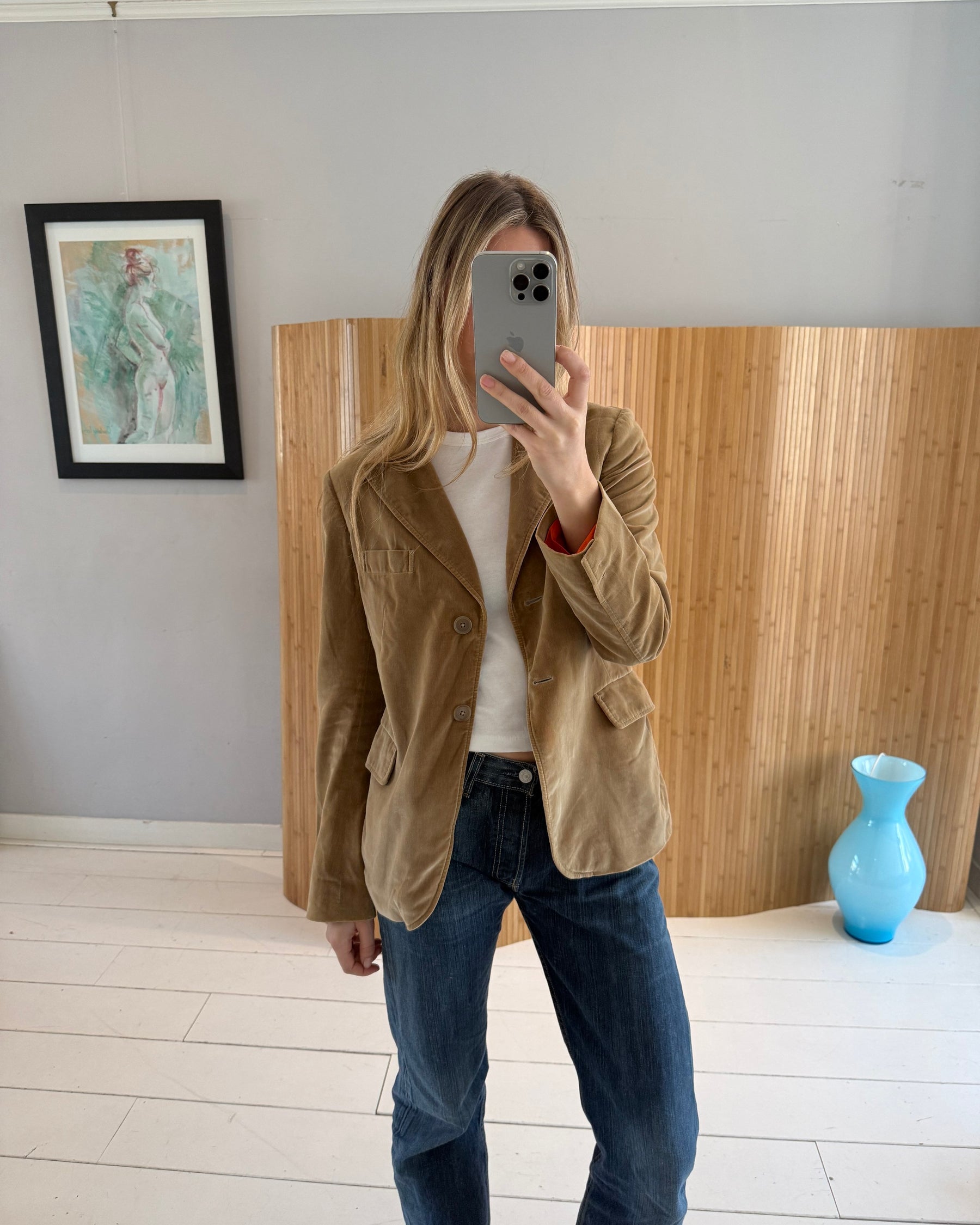 Velvet Jil Sander Blazer