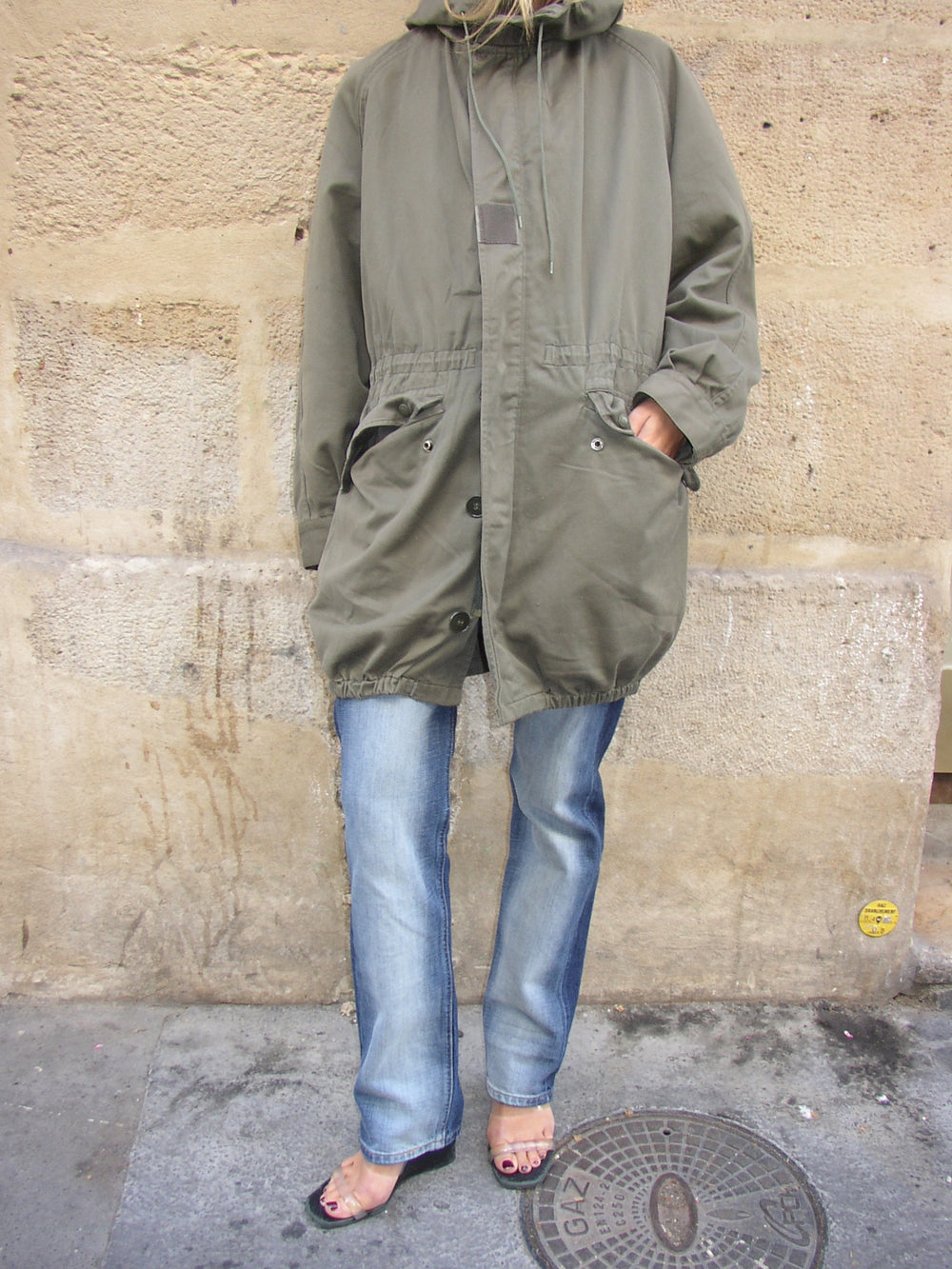 HOODED ARMY PARKA