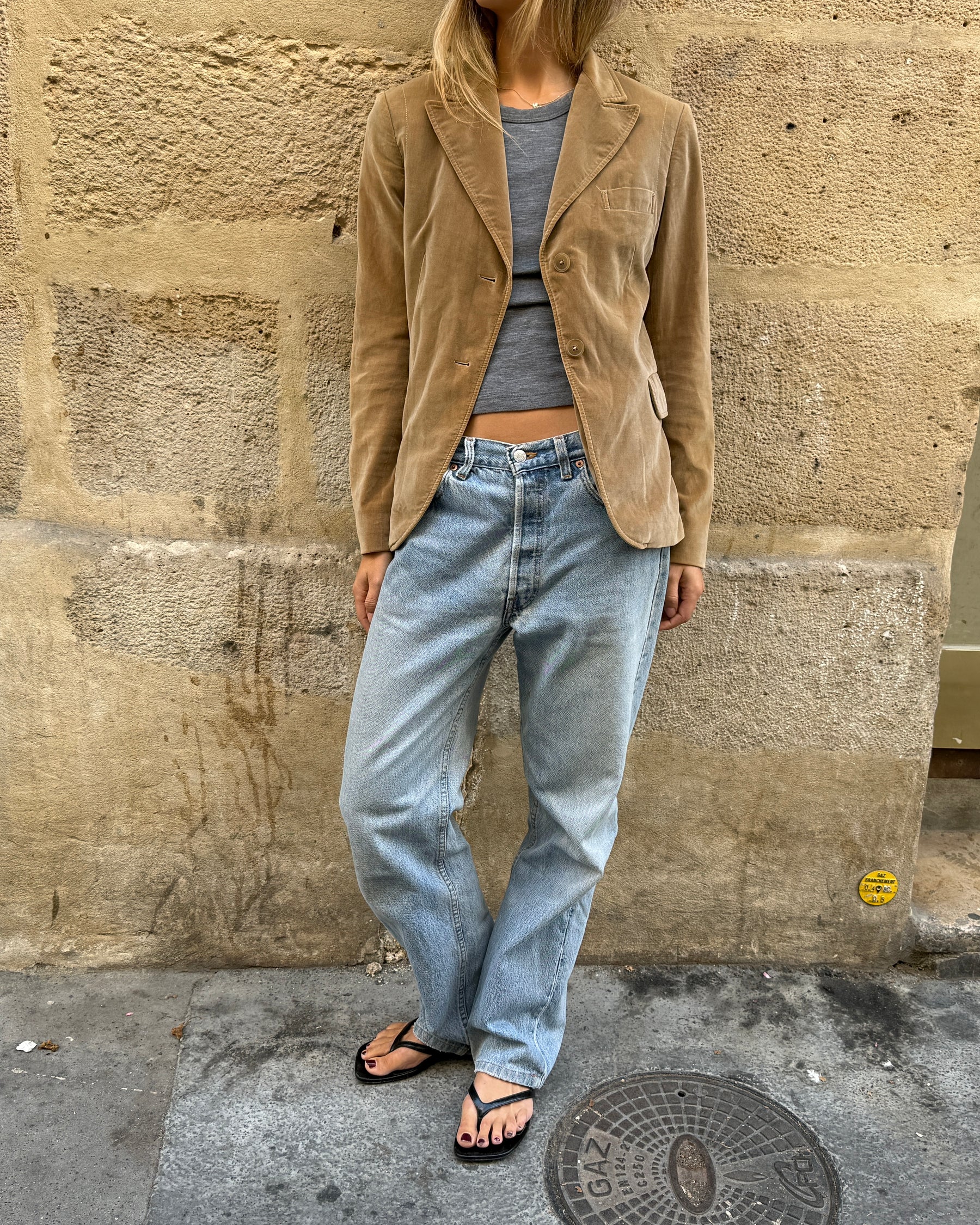 VELVET JIL SANDER BLAZER